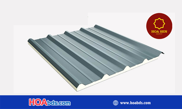 Tôn xốp hoa sen 5 sóng